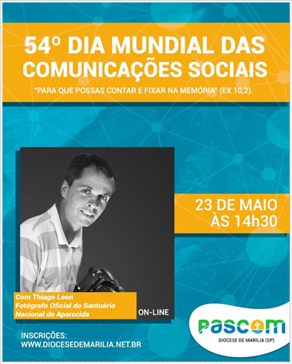 Celebremos o 54� Dia Mundial das Comunica��es Sociais