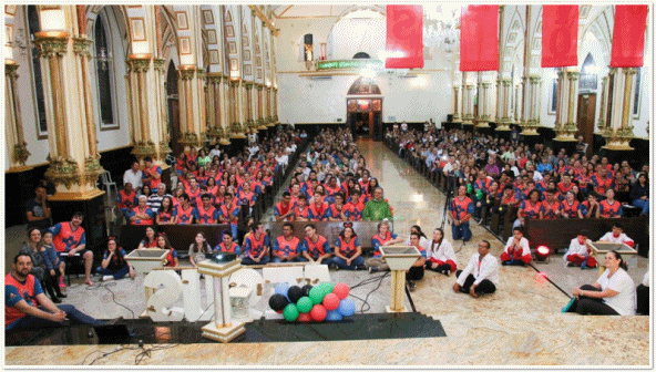 Par�quia S�o Pedro de Tup� realizou o III Acampa Crisma 2018