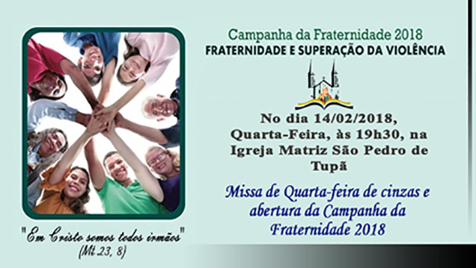 Par�quia S�o Pedro de Tup� - A servi�o do evangelho