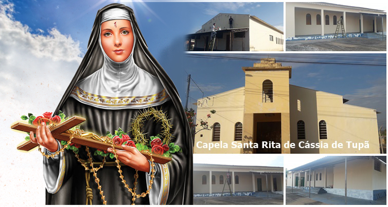 Capela Santa Rita de C�ssia se prepara para a festa de sua padroeira