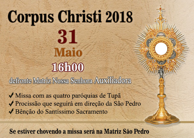 Par�quia S�o Pedro de Tup� - A servi�o do evangelho
