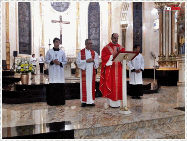 Realizado 3� dia do tr�duo em louvor ao Padroeiro S�o Pedro