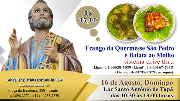 Equipe se mobiliza para a realiza��o de mais um 'Frango Assado da Quermesse e Batata ao Molho'