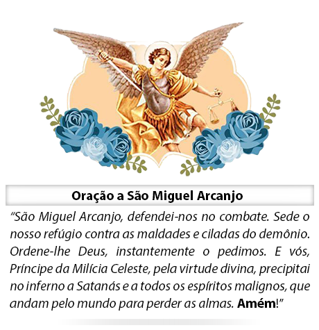 Ora��o a S�o Miguel Arcanjo