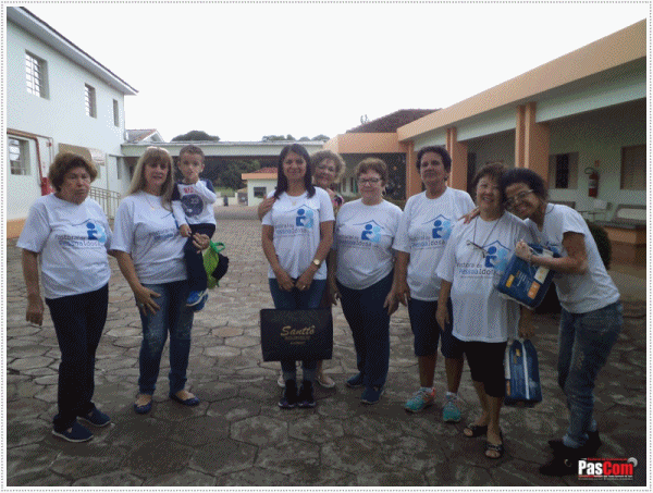 PPI S�o Pedro Tup� realiza visita na Institui��o Asilo dos Velhos