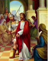 PRIMEIRA ESTA��O DA VIA SACRA: Jesus � condenado � Morte
